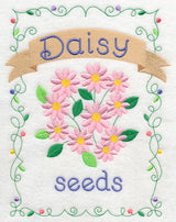 Country Charm Seed Packet - Daisy