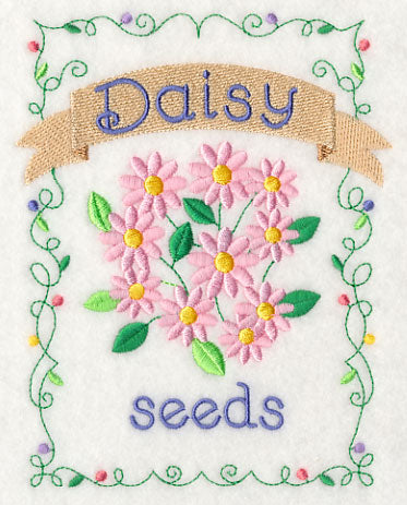 Country Charm Seed Packet - Daisy