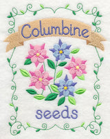 Country Charm Seed Packet - Columbine