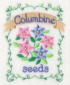 Country Charm Seed Packet - Columbine