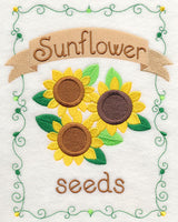 Country Charm Seed Packet - Sunflower