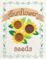 Country Charm Seed Packet - Sunflower