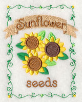 Country Charm Seed Packet - Sunflower