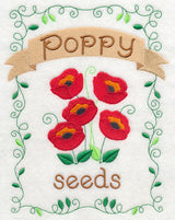Country Charm Seed Packet - Poppy