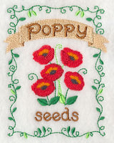Country Charm Seed Packet - Poppy