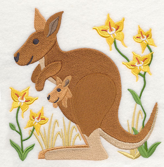 Kangaroo and Cowslip Orchid