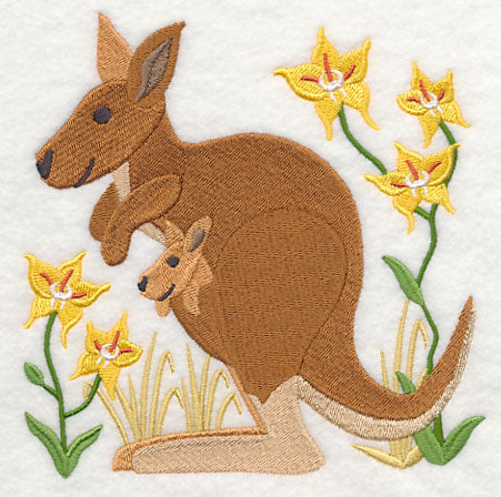 Kangaroo and Cowslip Orchid