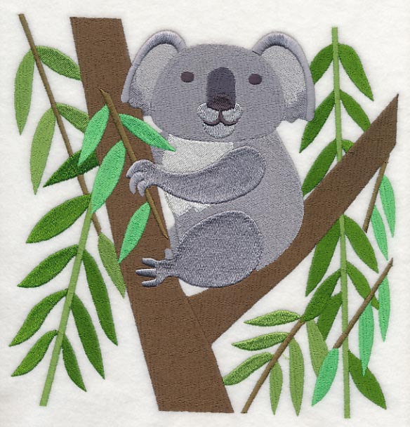 Koala and Eucalyptus