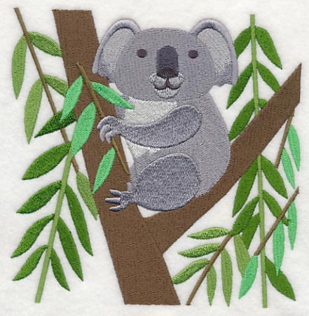 Koala and Eucalyptus