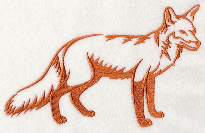 Woodland Fox Silhouette 1