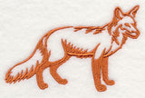 Woodland Fox Silhouette 1