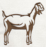 Nubian Goat Silhouette 1