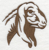 Nubian Goat Silhouette 2