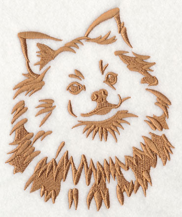 Pomeranian Silhouette