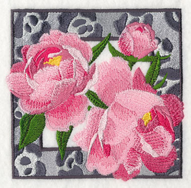 Pretty Peonies Square