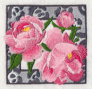Pretty Peonies Square