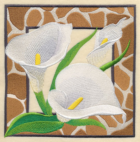 Charming Calla Lilies Square