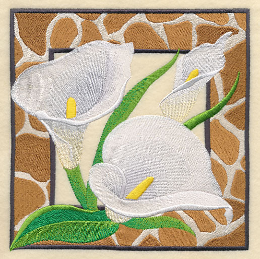 Charming Calla Lilies Square