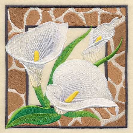 Charming Calla Lilies Square