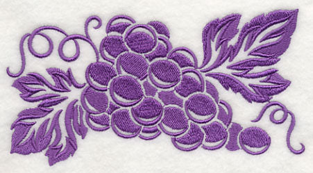 Simply Grapes Rectangle