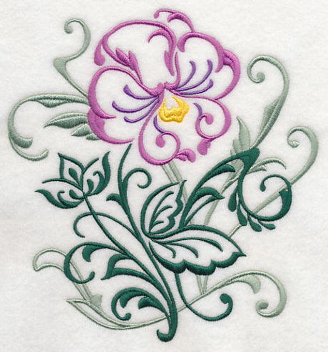 Pansy Filigree