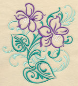 Violet Filigree