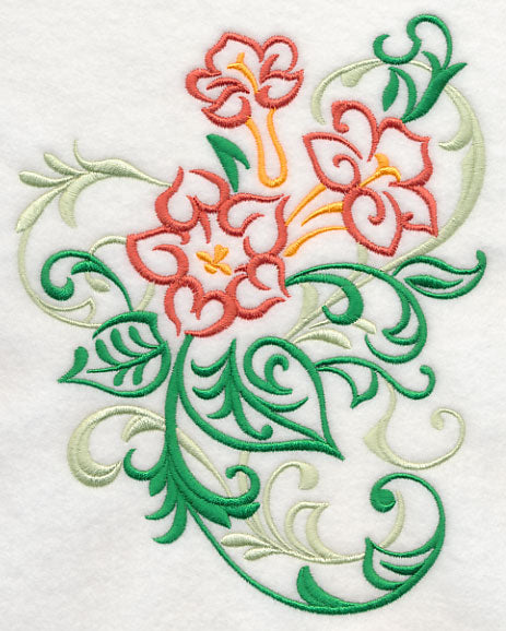 Trumpet Vine Filigree