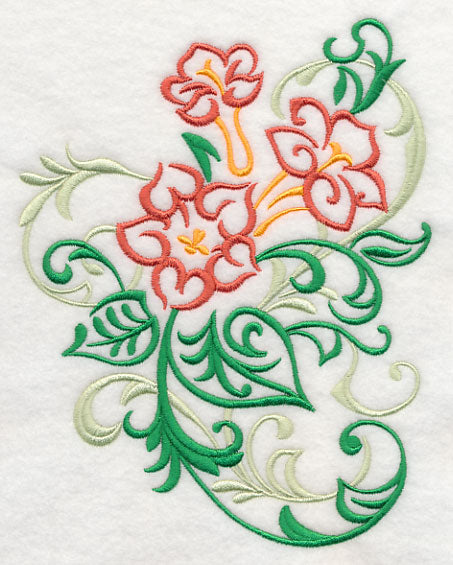 Trumpet Vine Filigree