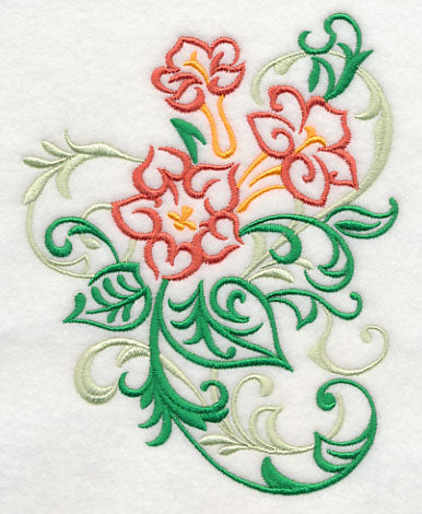 Trumpet Vine Filigree