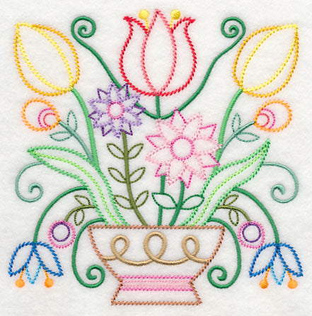 Ballet of Blooms (Vintage)