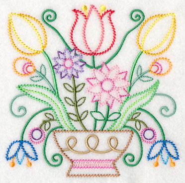 Ballet of Blooms (Vintage)