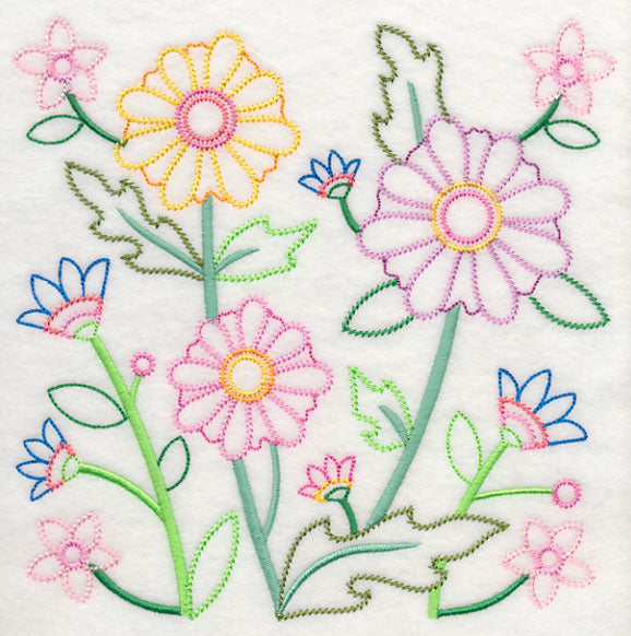 Glorious Garden Blooms (Vintage)