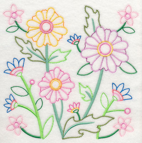 Glorious Garden Blooms (Vintage)