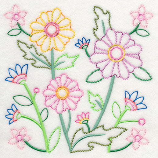 Glorious Garden Blooms (Vintage)