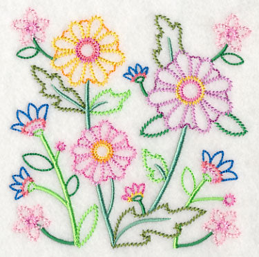 Glorious Garden Blooms (Vintage)