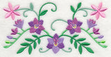 Spring Flower Bouquet Border