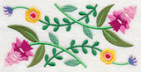Floral Fantasy Border