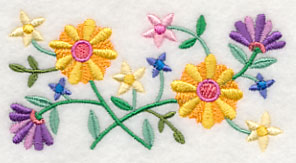 Wild About Flowers Border