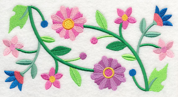 Glorious Garden Blooms Border