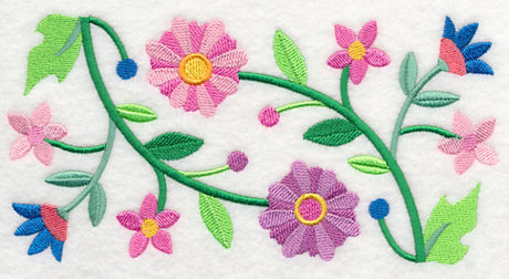 Glorious Garden Blooms Border