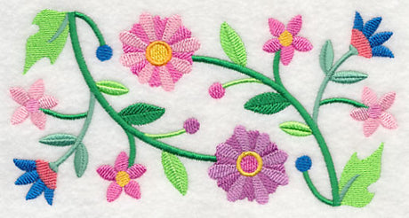 Glorious Garden Blooms Border