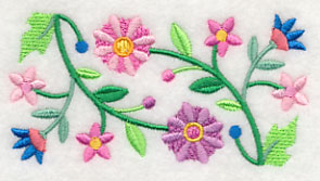 Glorious Garden Blooms Border