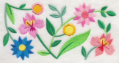 Beautiful Blossom Bunch Border