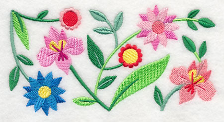 Beautiful Blossom Bunch Border