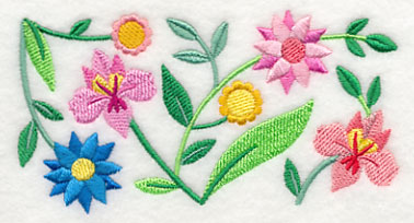 Beautiful Blossom Bunch Border