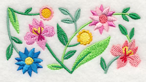 Beautiful Blossom Bunch Border