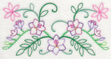Spring Flower Bouquet Border (Vintage)