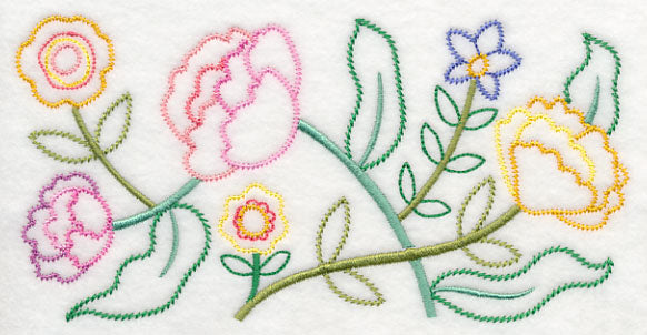 Blooming into Spring Border (Vintage)