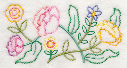 Blooming into Spring Border (Vintage)
