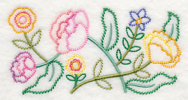 Blooming into Spring Border (Vintage)